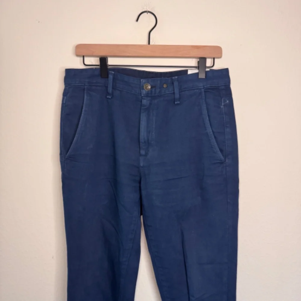 Rag & Bone Slim Fit Pants Men's Size 30 Deep Indigo Casual Cotton Hemp